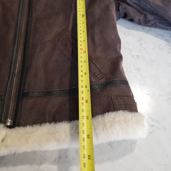 🧥DANIER AVIATOR JACKET WITH FAUX FUR - Picture 16 of 16